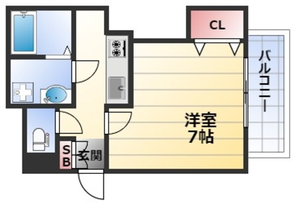 コンテ３の物件間取画像